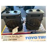 COMFORT ZONE HEATER, INCLUDES TWO PORTABLE