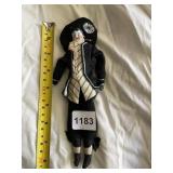 PORCELAIN DOLL, MALE FIGURE, PERIOD STYLE