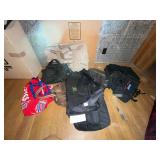 INCLUDES TRAVEL BAGS, DUFFEL BAGS, BACKPACKS,