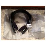 SONY HEADPHONES, OVER-EAR, ADJUSTABLE HEADBAND,