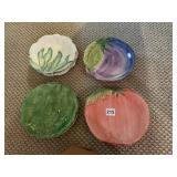 VIETRI HAND MADE IN ITALY CERAMIC PLATES,