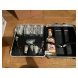 GORDONS VODKA, METAL BAR TOOLS, INCLUDES SHAKER,