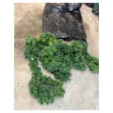 ARTIFICIAL PINE GARLAND, GREEN, INCLUDES LIGHT