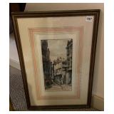EDWARD SLOCOMBE, A BIT OF OLD OXFORD, 1885,