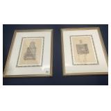 PR ENGRAVINGS, ARCHITECTURAL FURNITURE STUDIES,