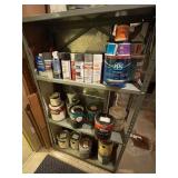 ASSORTED PAINT AND FINISHING SUPPLIES, INCLUDES