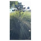 METAL KINETIC GARDEN SPINNER, MULTICOLOR FINISH,