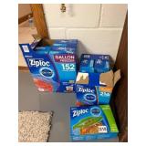 ZIPLOC GALLON FREEZER BAGS, QUART FREEZER BAGS,