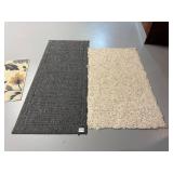 AREA RUGS, TEXTURED SURFACE, NON-SLIP BACKING,