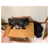OUTDOOR FURNITURE COVERS, BLACK SYNTHETIC
