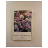 PHIPPS CONSERVATORY POSTER, FLORAL THEME, GILT