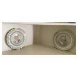 THOMAS PORCELAIN PLATES GEORGE & MARTHA WASHINGTON