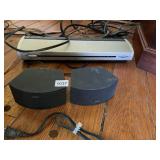 BOSE SPEAKERS, DYNEX SURGE PROTECTOR, INCLUDES