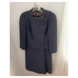 JULIUS GARFINCKEL & CO. NAVY SUIT, JACKET W/