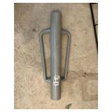TSC POST POUNDER, STEEL CONSTRUCTION, GREY ENAMEL