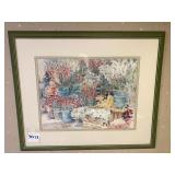 FLORAL STILL LIFE, SIGNED,