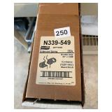 NATIONAL MFG CO EXTENSION SPRINGS, BLACK FINISH,