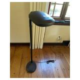 FLOOR LAMP, ADJUSTABLE NECK, OVAL SHADE, DARK