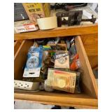 DRAWER CONTENTS, INCLUDES LUTRON DIMMER, FAN