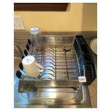 KITCHENAID DISH RACK, STAINLESS STEEL