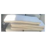 OUTDOOR FURNITURE CUSHIONS, OFF-WHITE TEXTURED
