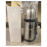 MELLON STAINLESS STEEL THERMAL CARAFE, NIB,