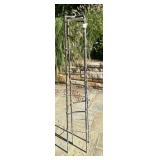 COPPER GARDEN TRELLIS, CYLINDRICAL TOWER FORM,