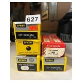 SPEER .490 AND .495 ROUND BALLS, HORNADY .490