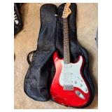 SQUIER BY FENDER STRATOCASTER ELECTRIC GUITAR,