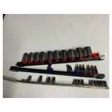 SOCKETS ON RAILS, INCLUDES BITS AND EXTENSIONS,