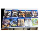 PS4 VIDEO GAMES, TITLES INCLUDE WATCH DOGS,