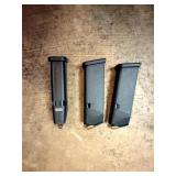GLOCK 9MM PISTOL MAGAZINES, AUSTRIAN MANUFACTURE,