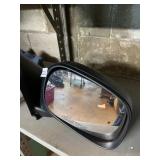 AUTOMOTIVE SIDE VIEW MIRROR, BLACK HOUSING,