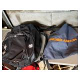 UNDER ARMOUR BACKPACK, DRAWSTRING BAG.
