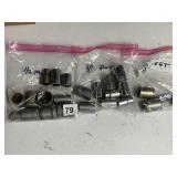 CRAFTSMAN SOCKETS, ASSORTED SIZES, SAE AND
