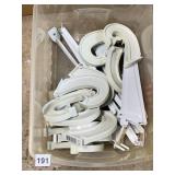 CLOSETMAID SHELF BRACKETS AND SUPPORT RAILS,