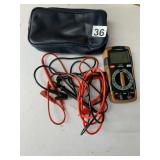 SOUTHWIRE 10030S MULTIMETER, INCLUDES TEST LEADS