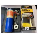 PROPANE TORCH W/ CARRYING CASE, MEGUIAR