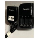 ENERGIZER NIMH BATTERY CHARGER W/ PLUG AND