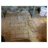 CHROME WIRE  CHAFFING DISH HOLDERS