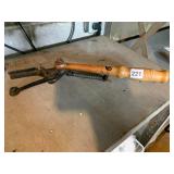 METAL AND WOOD HAND-OPERATED TOOL W/