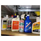 ASSORTED AUTOMOTIVE FLUIDS AND CLEANERS INCL