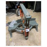ADJUSTABLE MITER BOX SAW GUIDE, CAST METAL