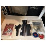 AK-47 FRONT SIGHT TOOL, PLASTIC MAGAZINE, GRIP,