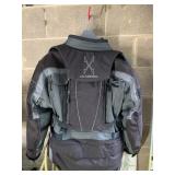 OLYMPIA MOTO SPORTS MOTORCYCLE JACKET AND PANTS,