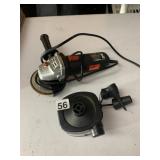 DRILL MASTER 4.5 INCH ANGLE GRINDER W/ SIDE