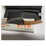 MATSATO KITCHEN KNIFE, HAMMERED FINISH BLADE,