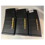 3 FULL WINDOW P- MAGS 7.62 X 54