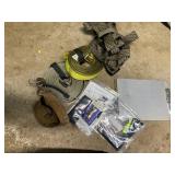 ASSORTED CARGO STRAPS, MECHANICAL TIMER, PLASTIC