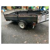 UTILITY TRAILER, DROP GATE, STEEL CONSTRUCTION,